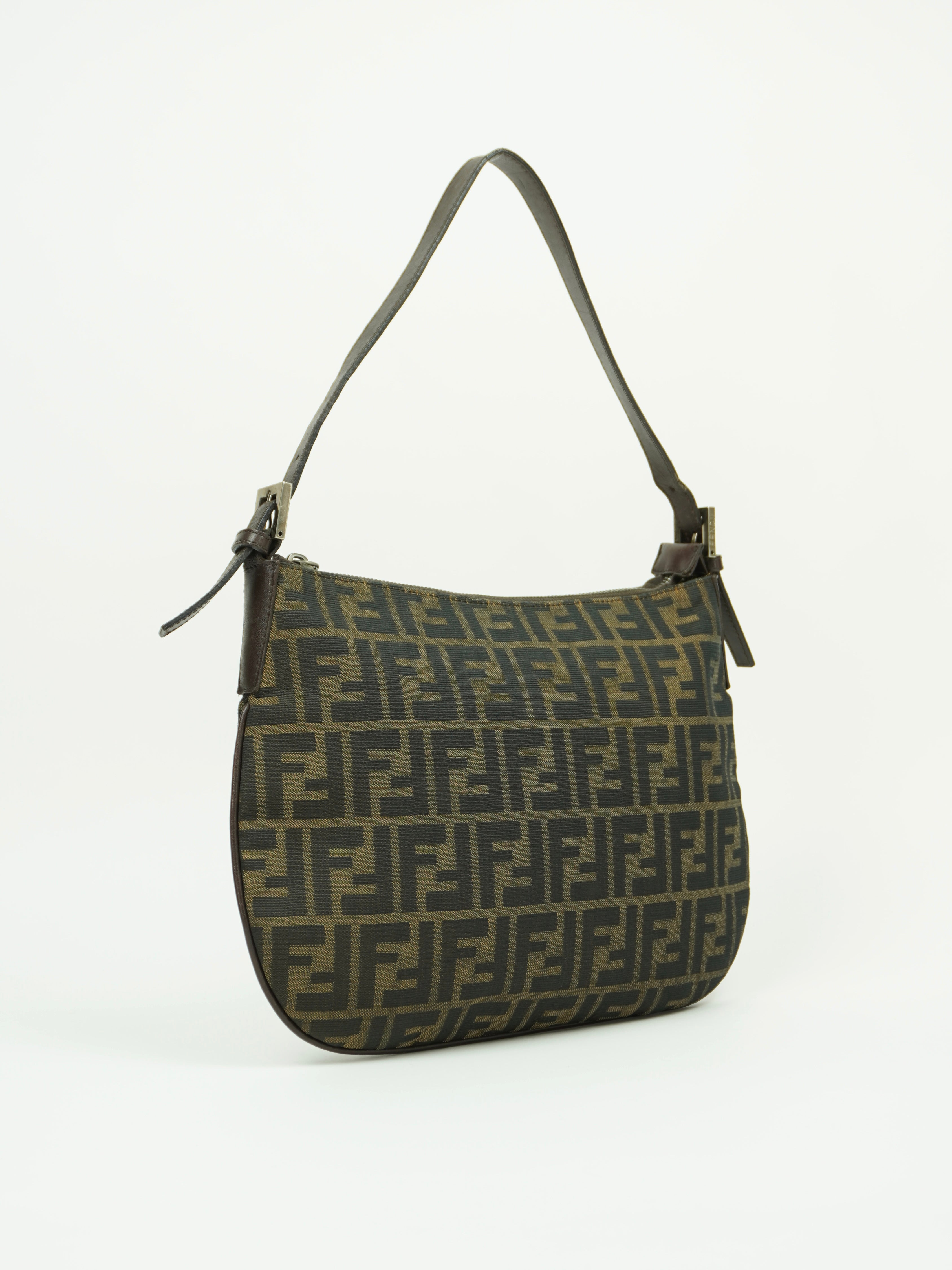 FENDI ZUCCA SHOULDER BAG