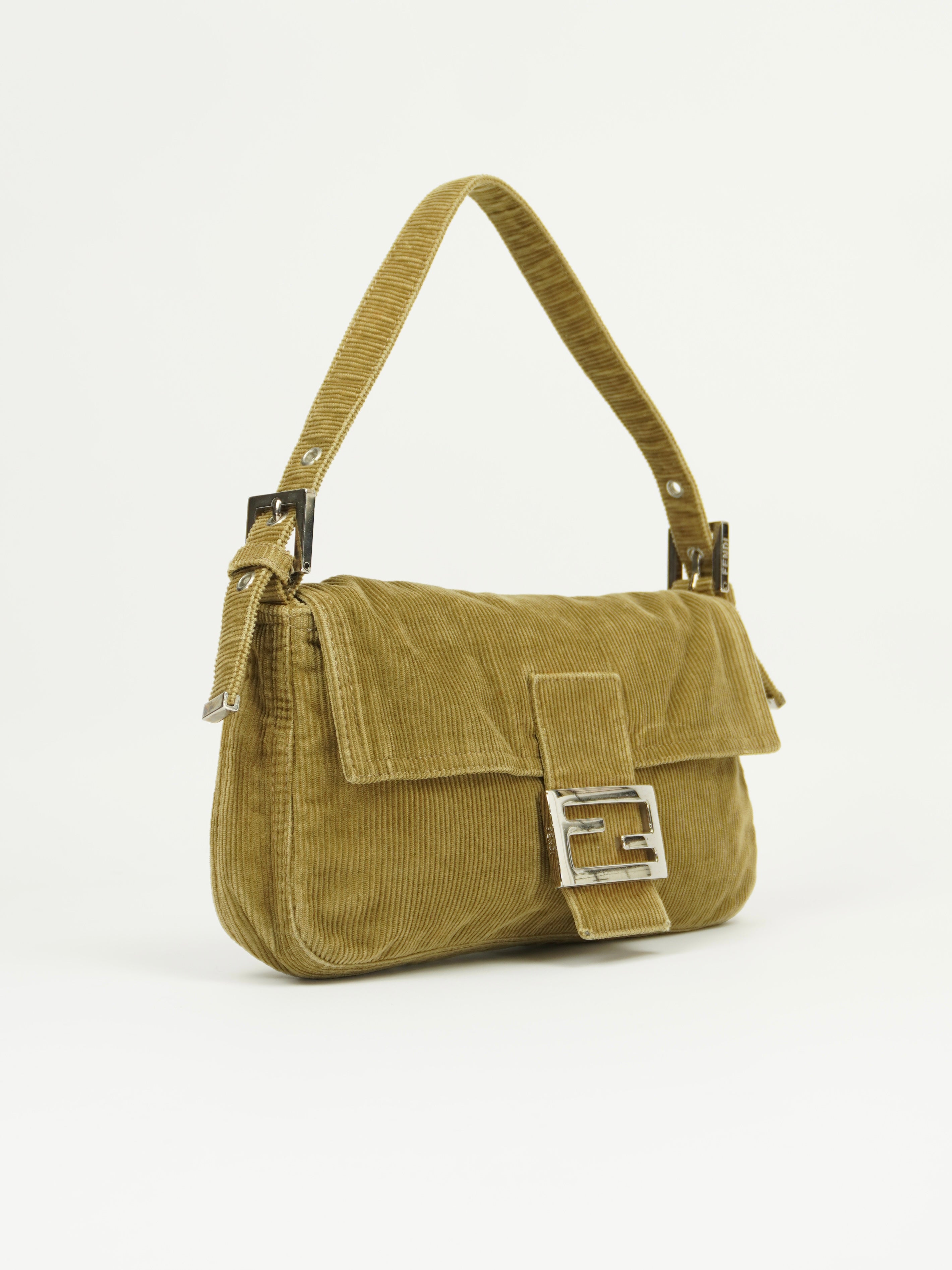 FENDI CORDUROY BAGUETTE