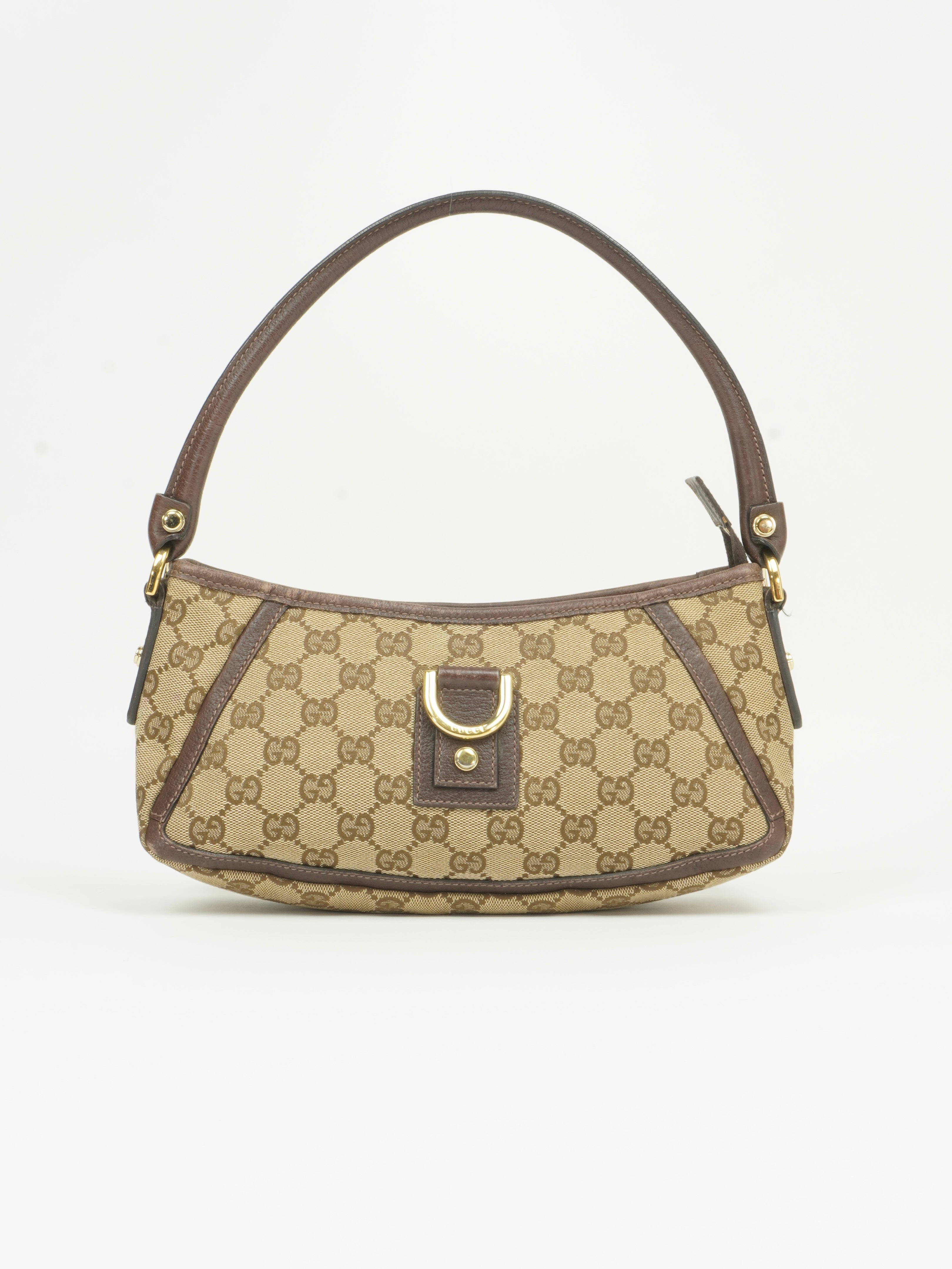 GUCCI MONOGRAM D RING BAG