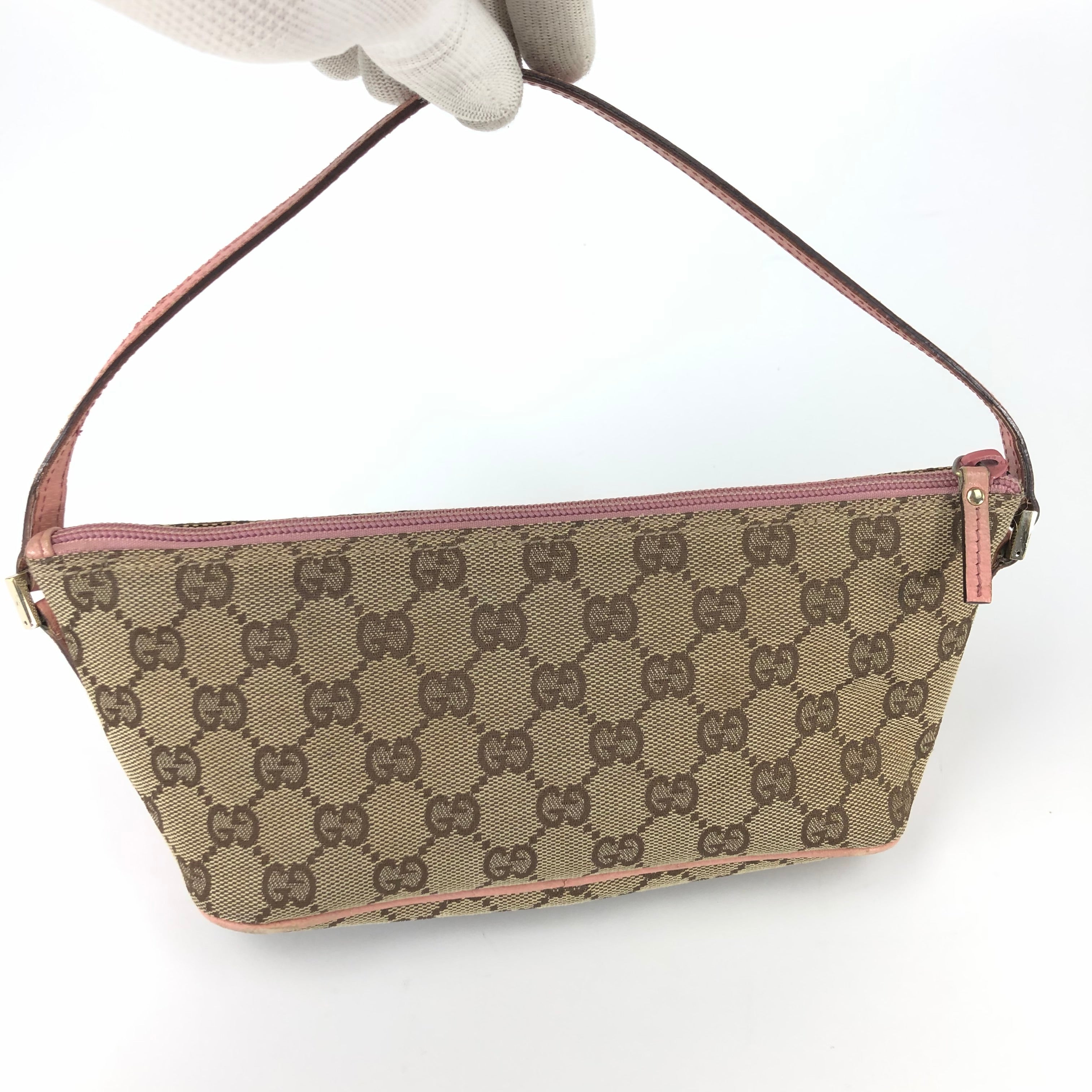 GUCCI MONOGRAM SHOULDER BAG