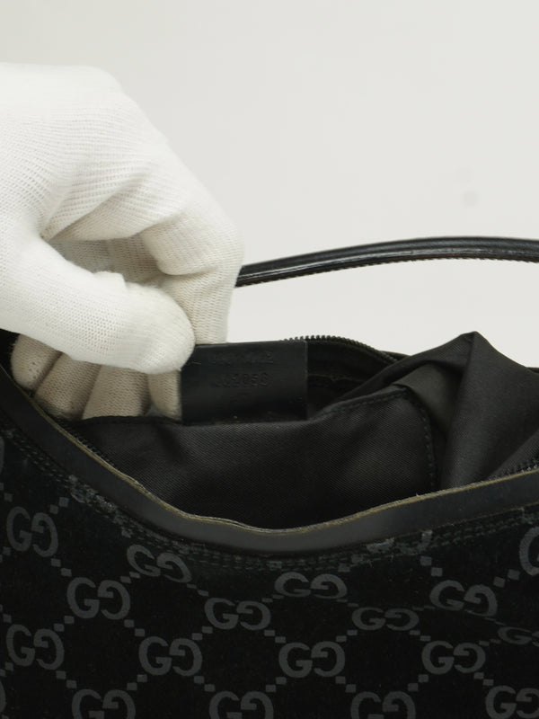 GUCCI TOM FORD VELVET SUEDE BAG