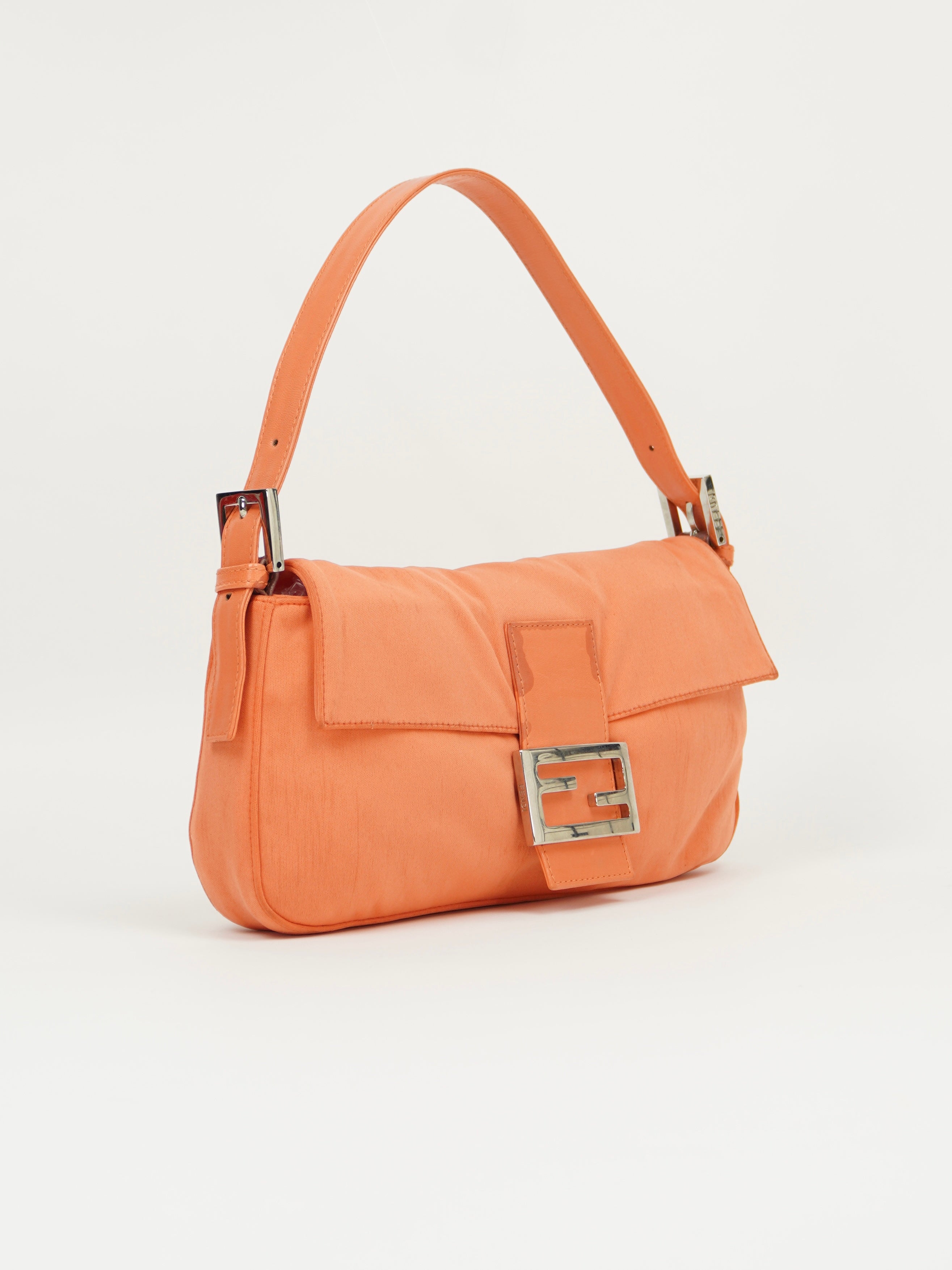 FENDI ORANGE BAGUETTE