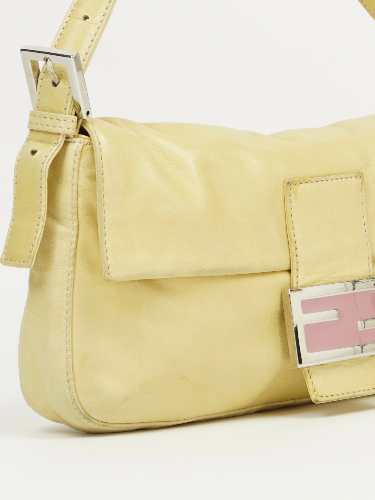 FENDI LEATHER BAGUETTE BAG