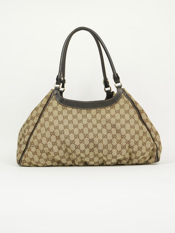 GUCCI MONOGRAM ABBEY BAG