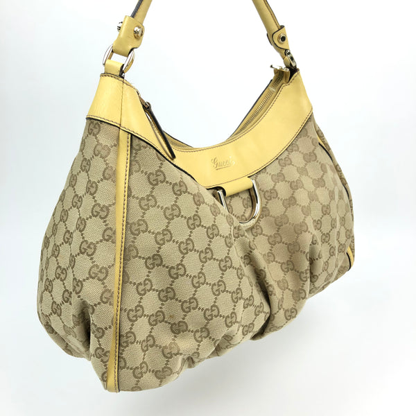 Gucci Monogram Abbey Shoulder Bag