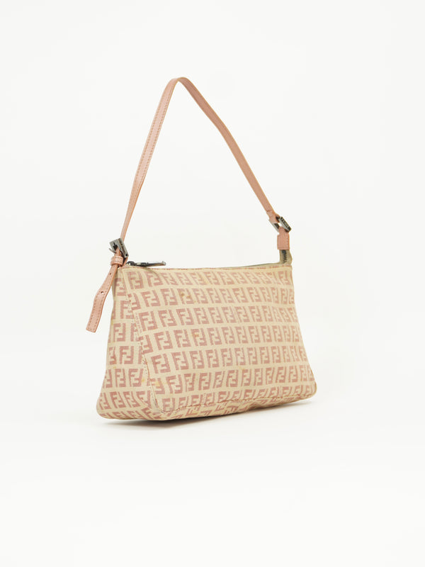FENDI ZUCCA SHOULDER BAG