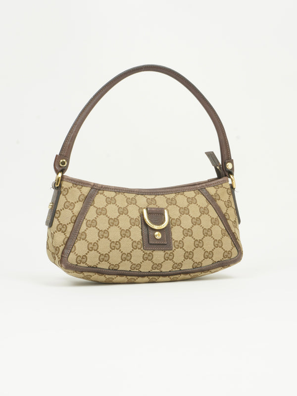 GUCCI MONOGRAM D RING BAG