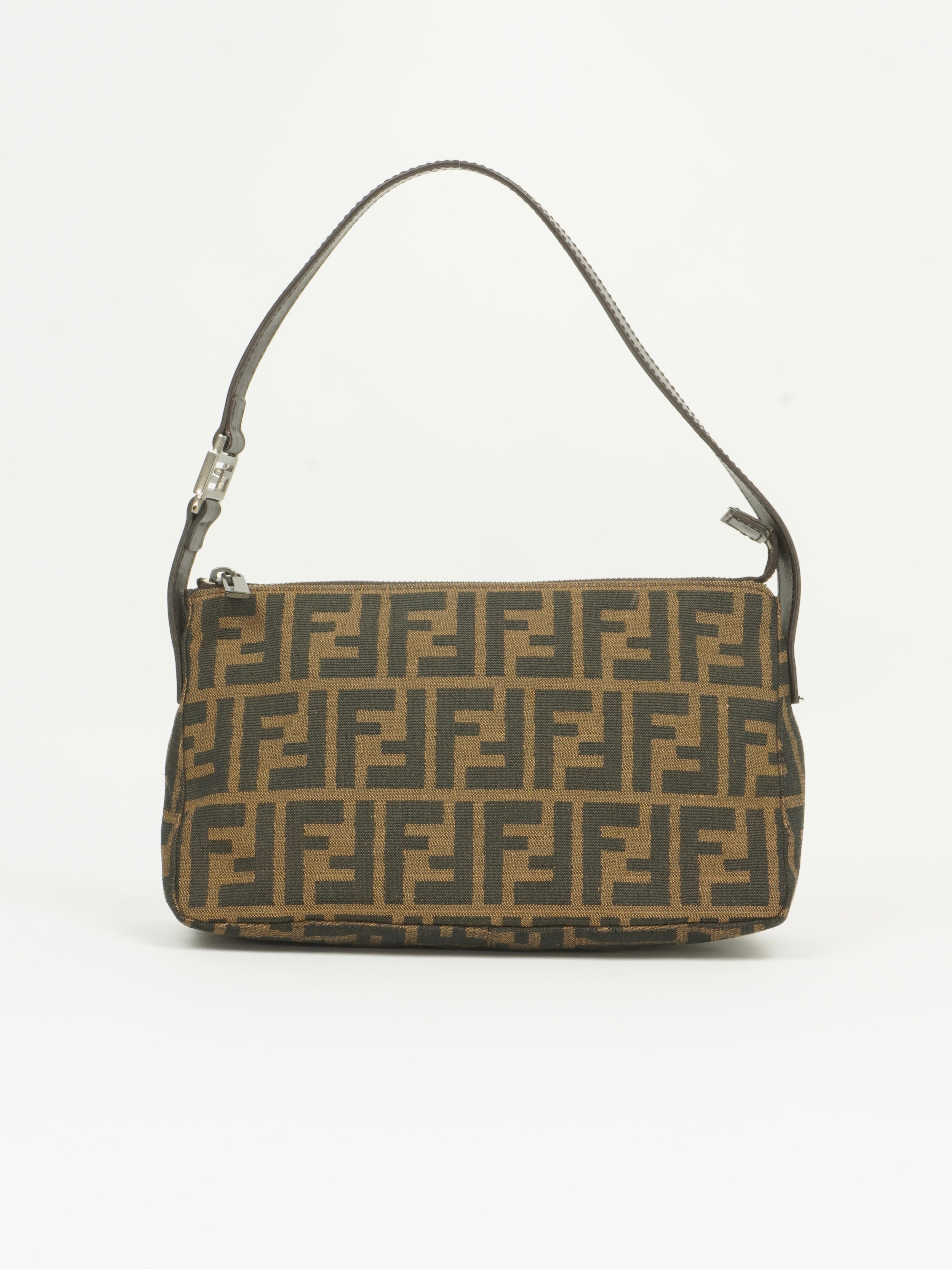 FENDI ZUCCA SHOULDER BAG