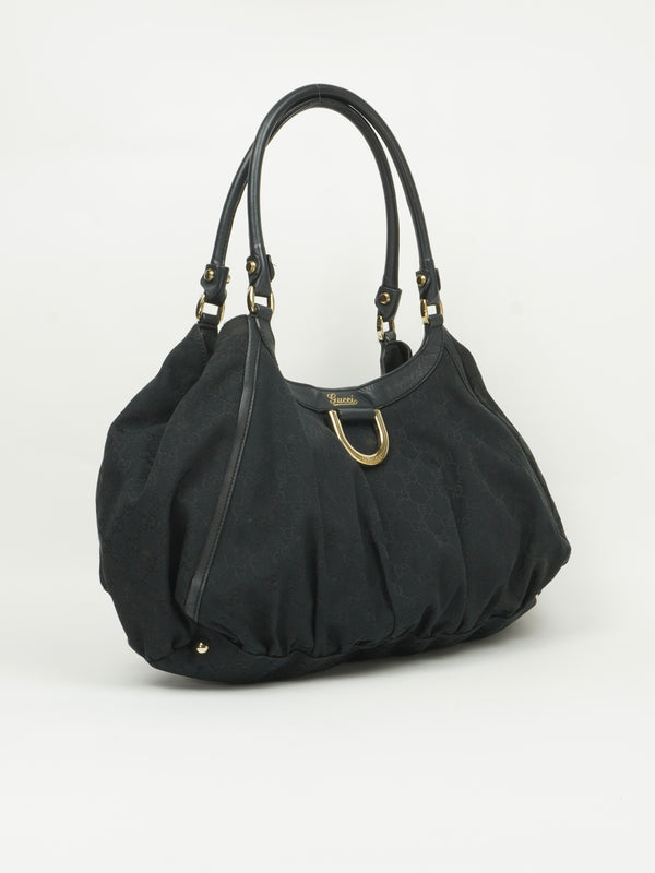 GUCCI MONOGRAM ABBEY BAG