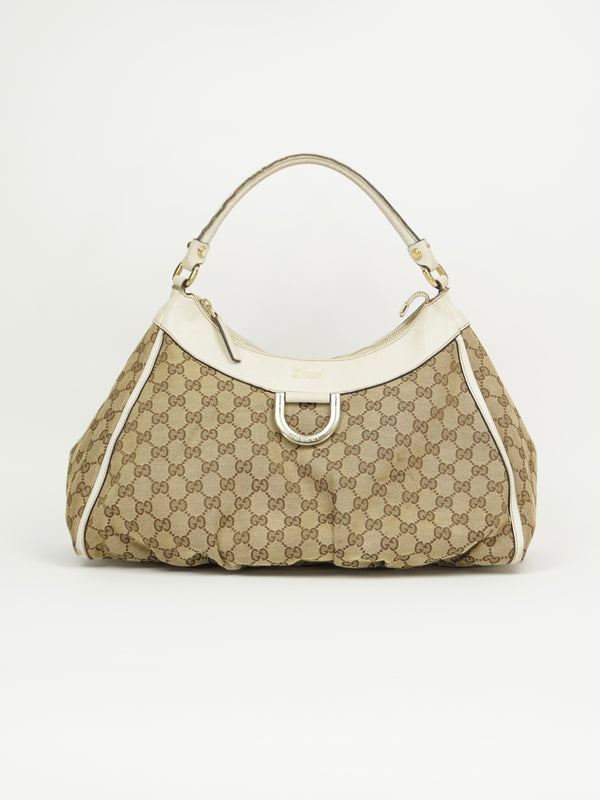GUCCI MONOGRAM ABBEY BAG