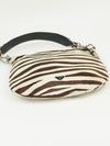 PRADA ZEBRA PRINT CAVALLINO HOBO BAG