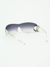 CHANEL RIMLESS CC LOGO SUNGLASSES