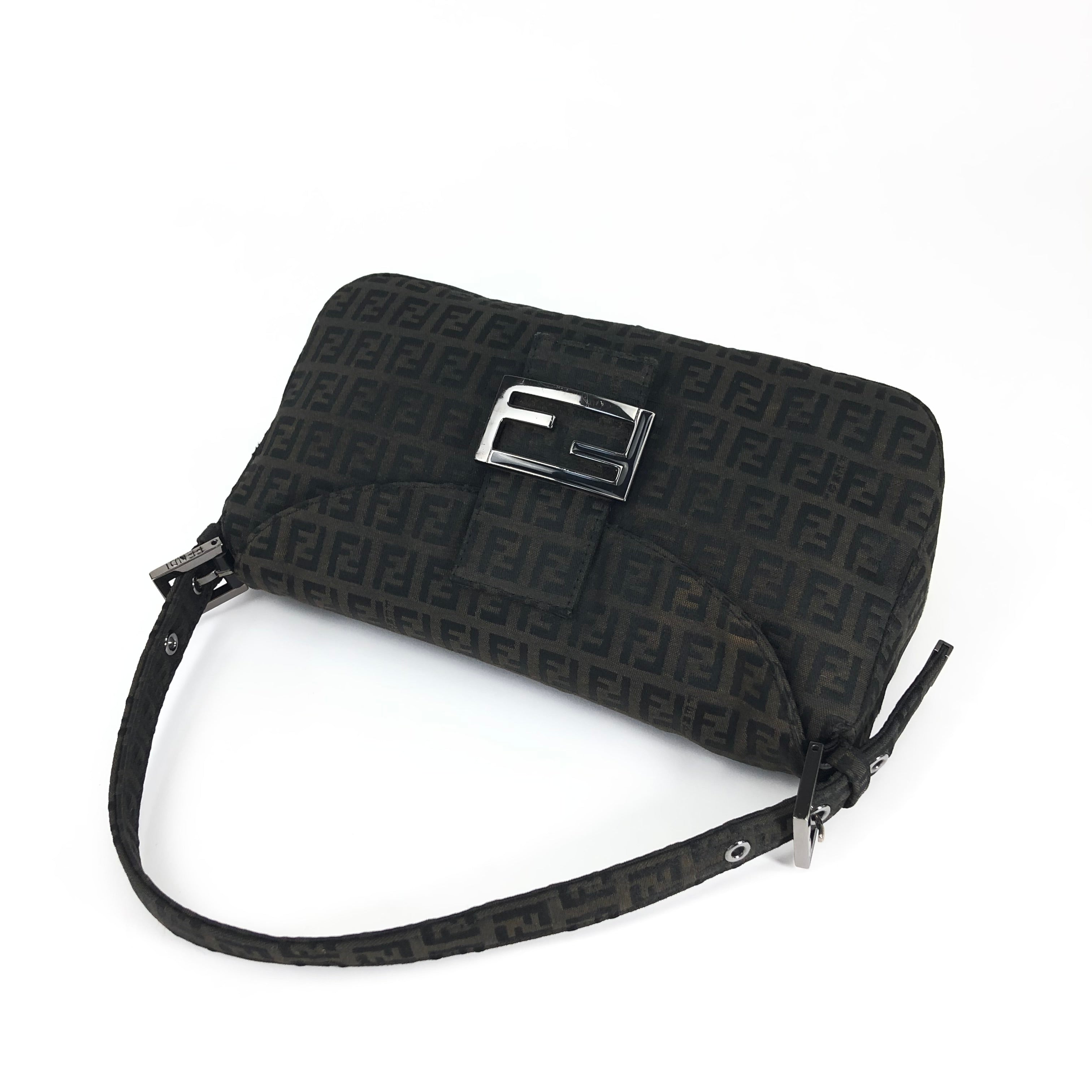 Fendi Zucca Baguette Bag