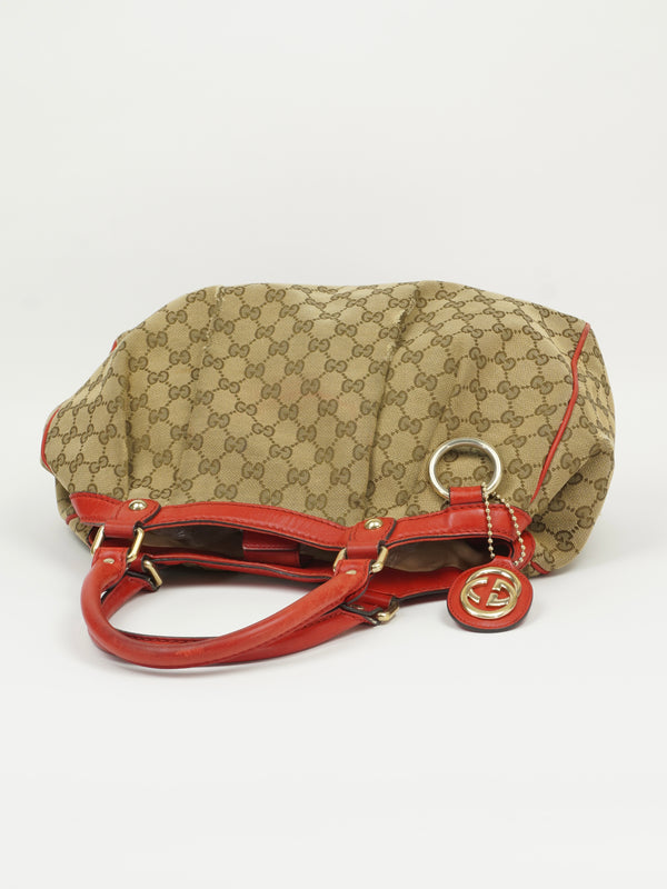 GUCCI MONOGRAM SUKEY BAG