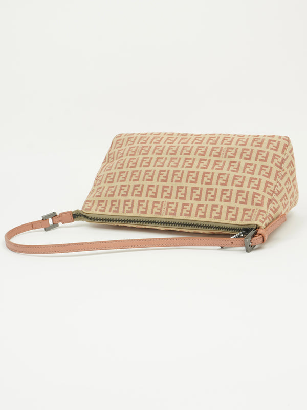 FENDI ZUCCA SHOULDER BAG