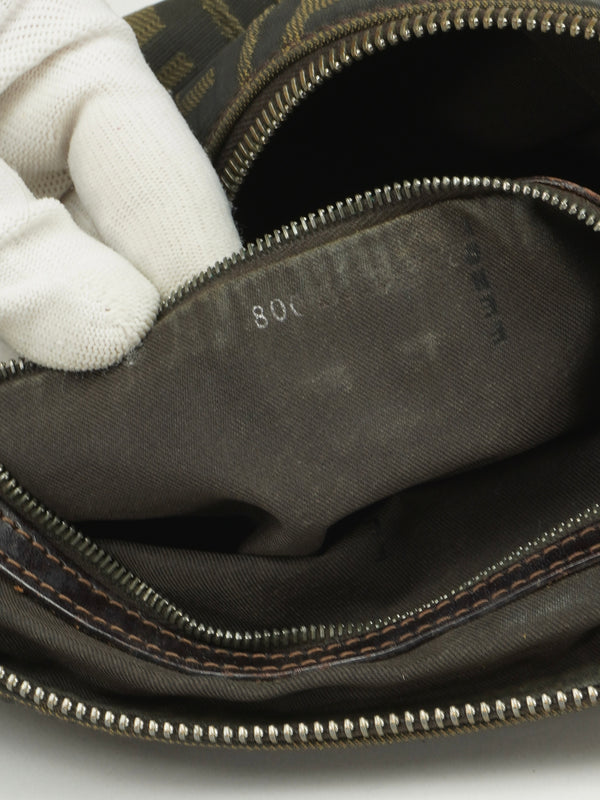 FENDI ZUCCA SHOULDER BAG