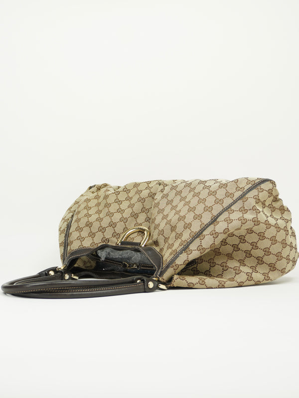 GUCCI MONOGRAM ABBEY BAG