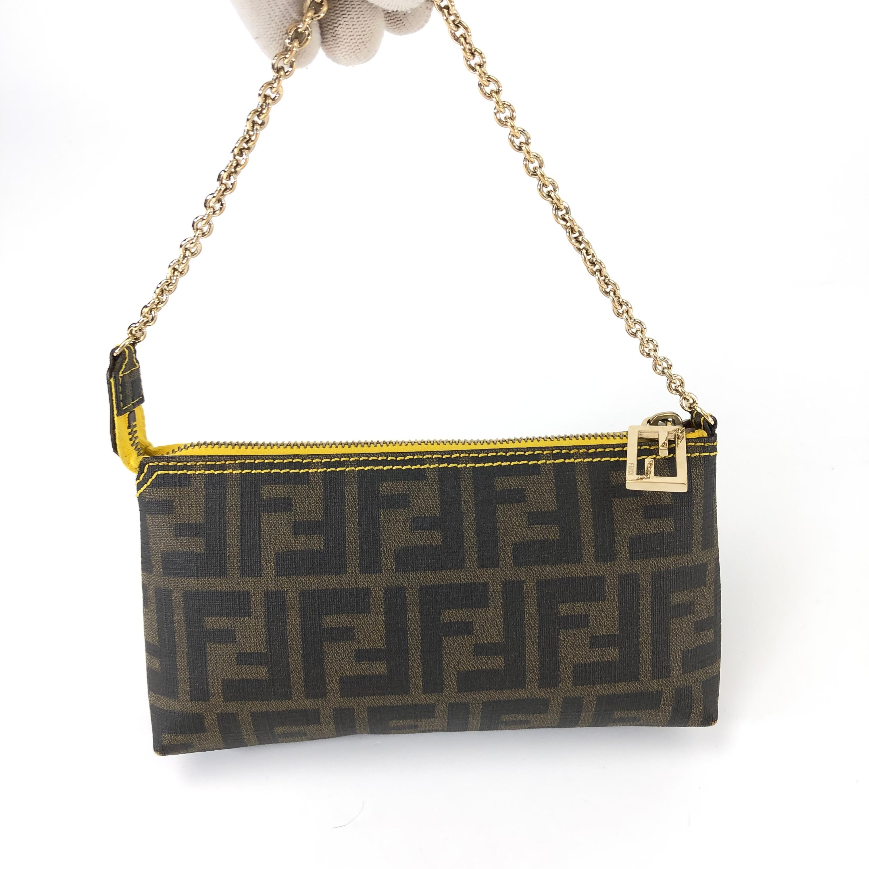 Fendi Zucca Chain Bag