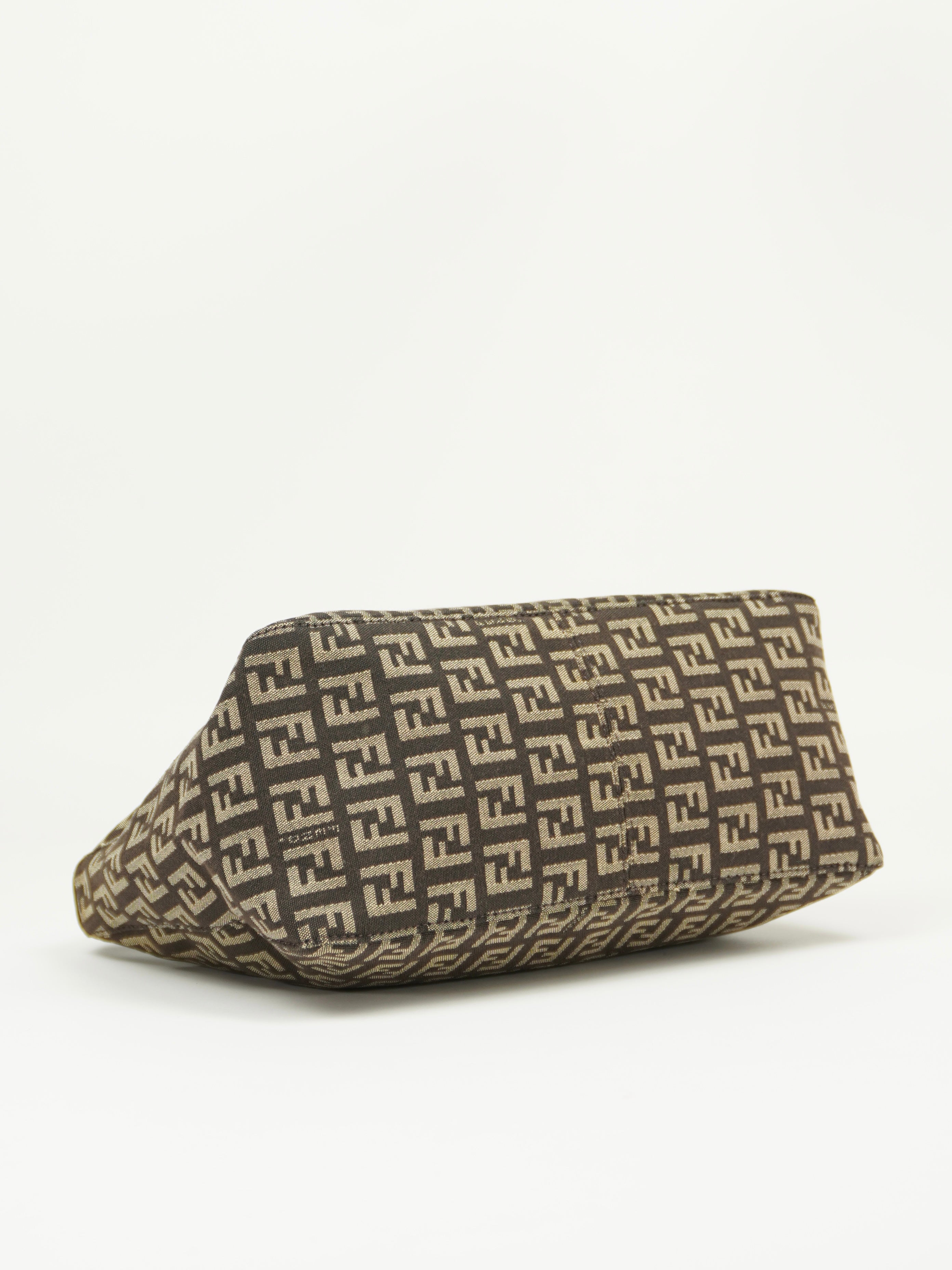 FENDI ZUCCA CLUTCH BAG