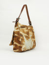 FENDI CALF HAIR MAMA BAGUETTE BAG