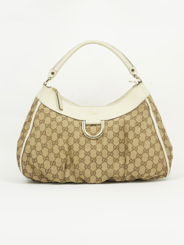 GUCCI MONOGRAM ABBEY BAG
