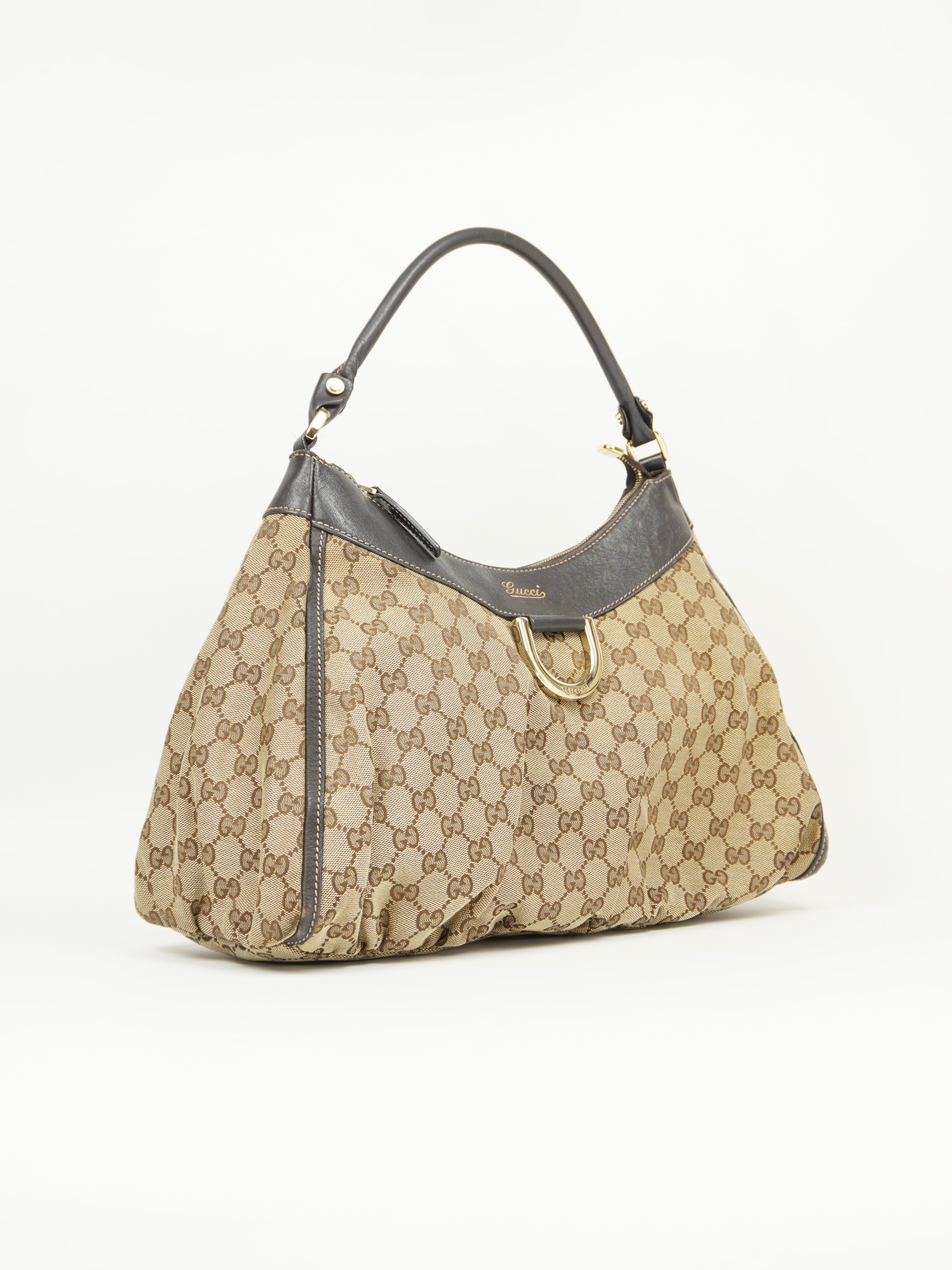 GUCCI MONOGRAM ABBEY BAG