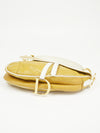 CHRISTIAN DIOR LEATHER SADDLE BAG