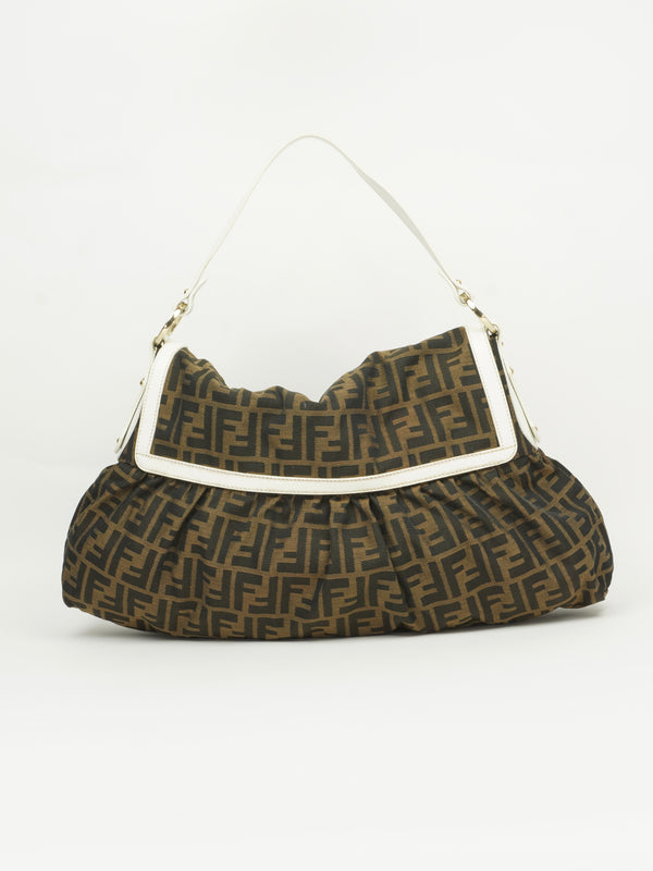 FENDI ZUCCA SHOULDER BAG