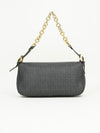 FENDI MONOGRAM CHAIN BAGUETTE