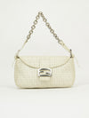 FENDI MONOGRAM CHAIN BAGUETTE