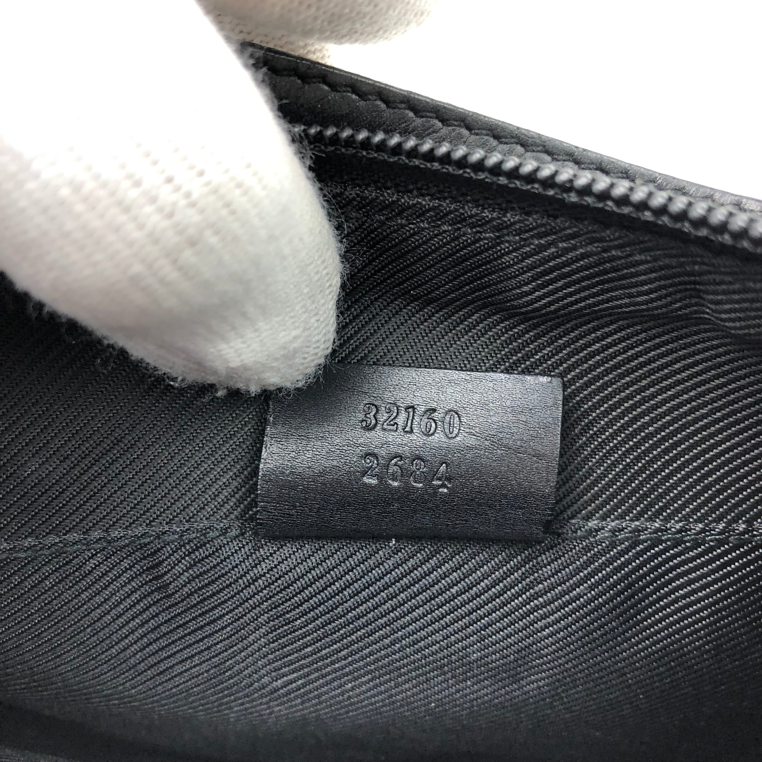 GUCCI MONOGRAM SHOULDER BAG