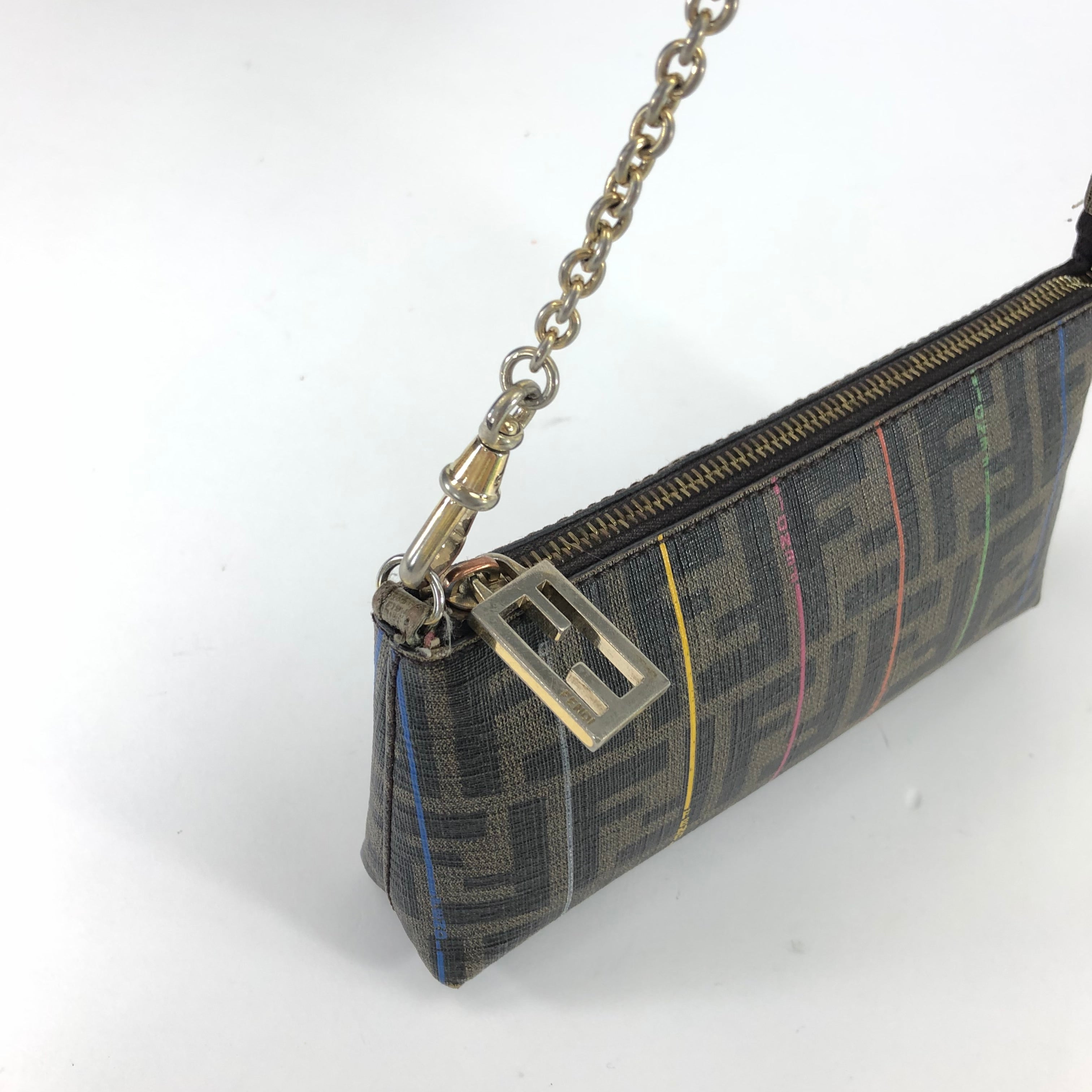 FENDI ZUCCA CHAIN BAG