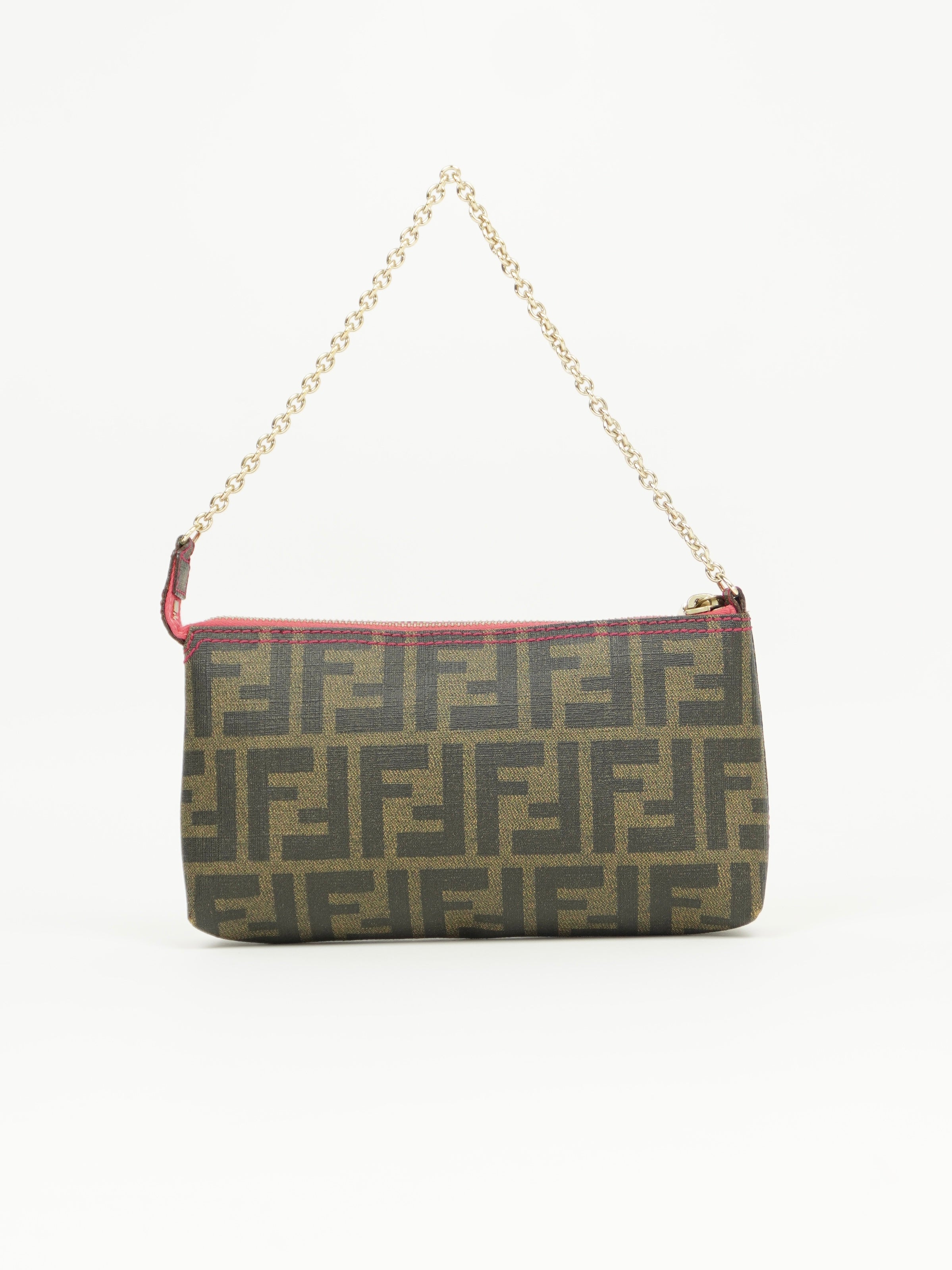 FENDI ZUCCA CHAIN BAG