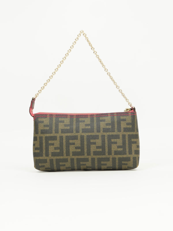 FENDI ZUCCA CHAIN BAG