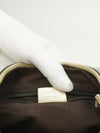 FENDI PURPLE LEATHER LOGO BAGUETTE