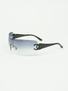 CHANEL RIMLESS CC LOGO SUNGLASSES