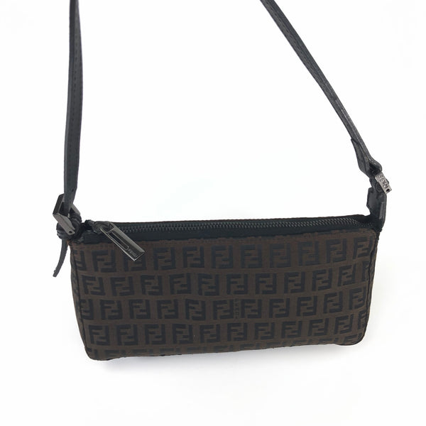 FENDI ZUCCA SHOULDER BAG