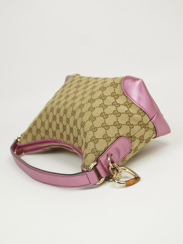 GUCCI MONOGRAM CHARM BAG