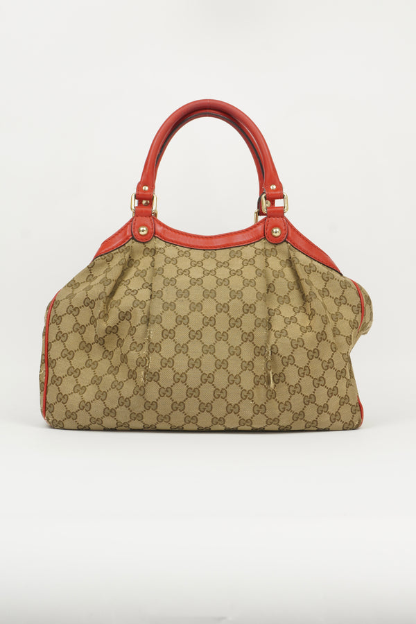 GUCCI MONOGRAM SUKEY BAG