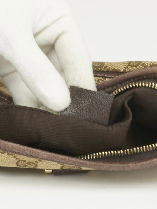 GUCCI MONOGRAM D RING BAG