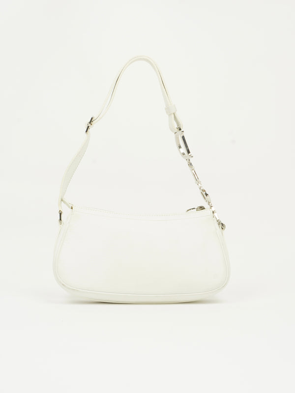 CHRISTIAN DIOR BAG WITH SILVER HARDWARE