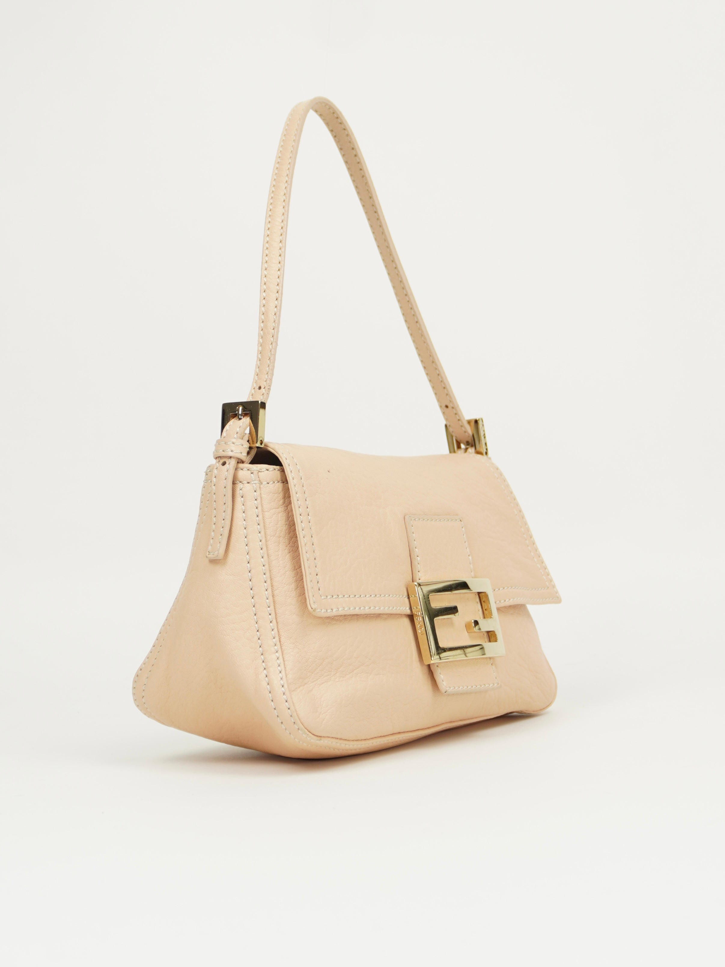FENDI LEATHER BAGUETTE