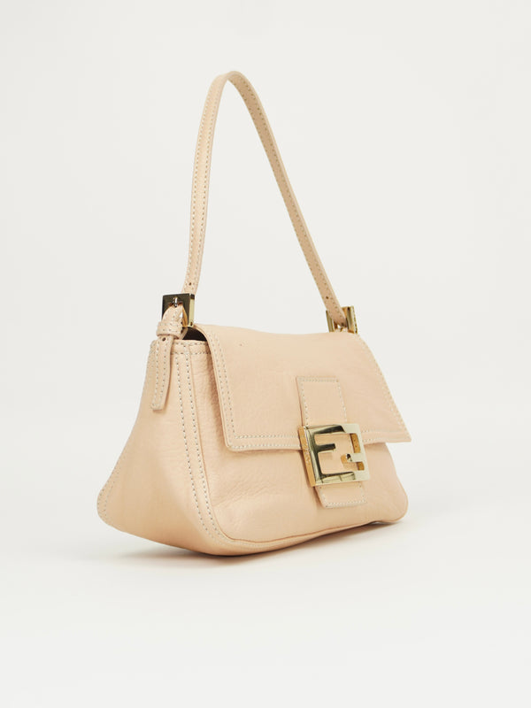 FENDI LEATHER BAGUETTE