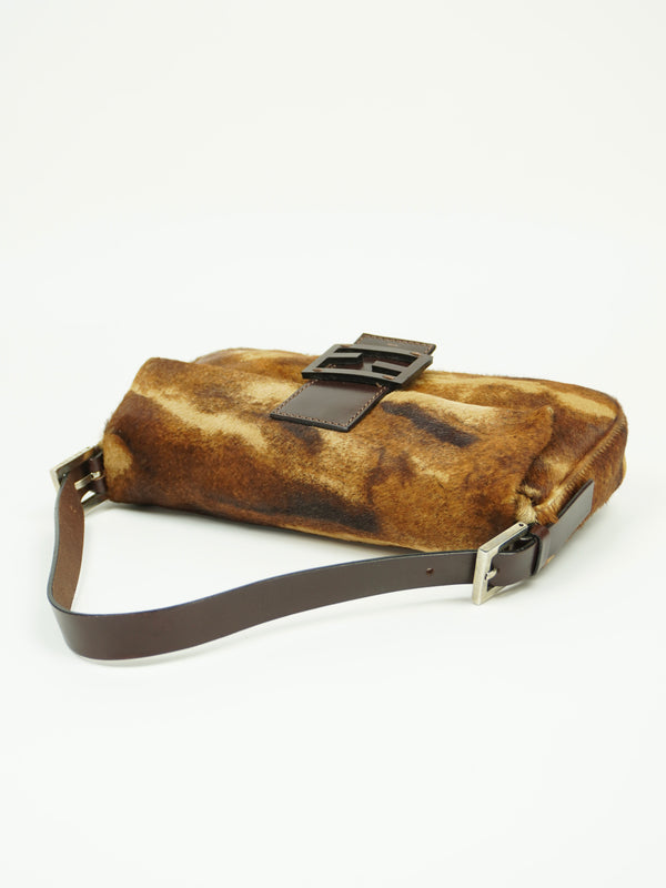 FENDI CALF HAIR BAGUETTE