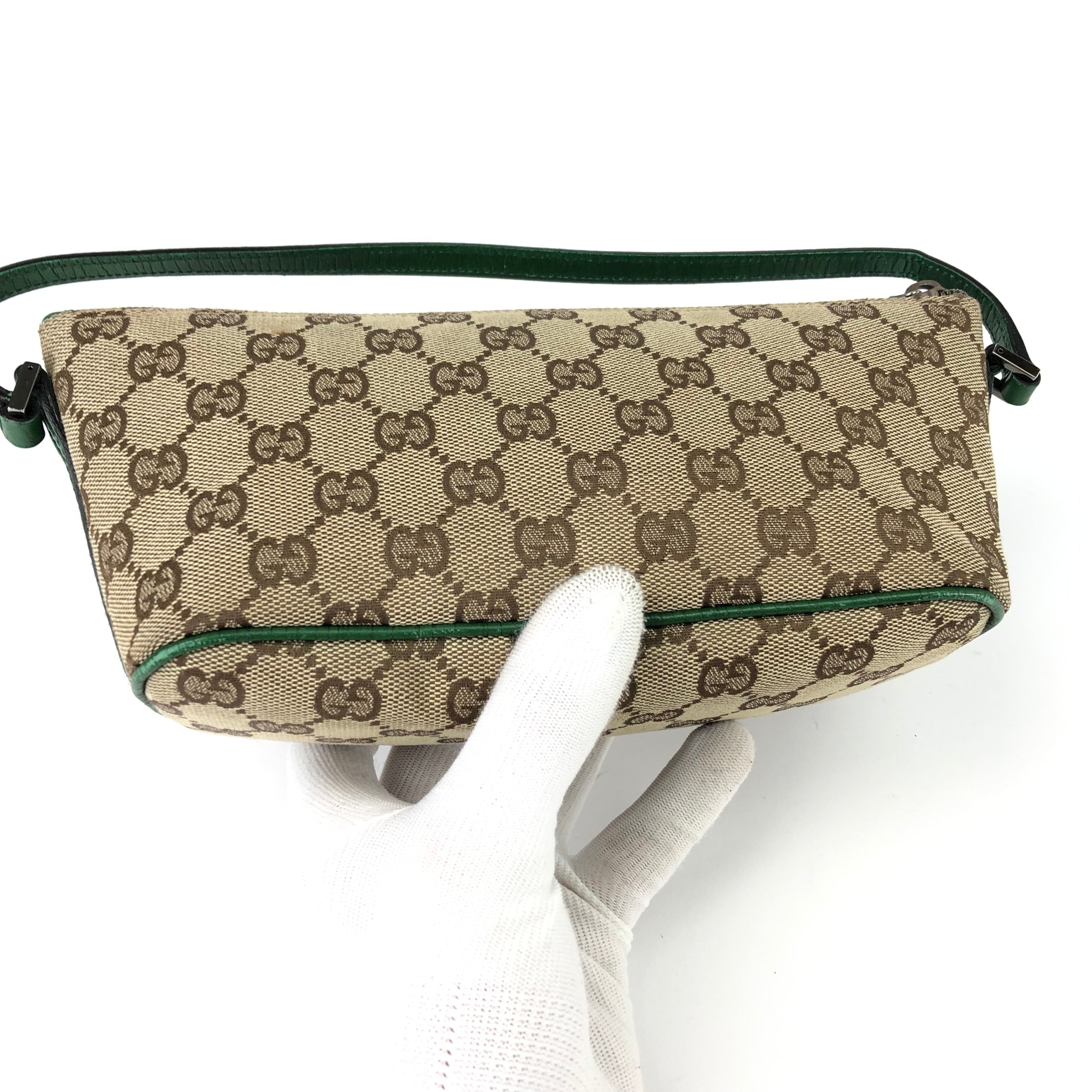 GUCCI MONOGRAM SHOULDER BAG