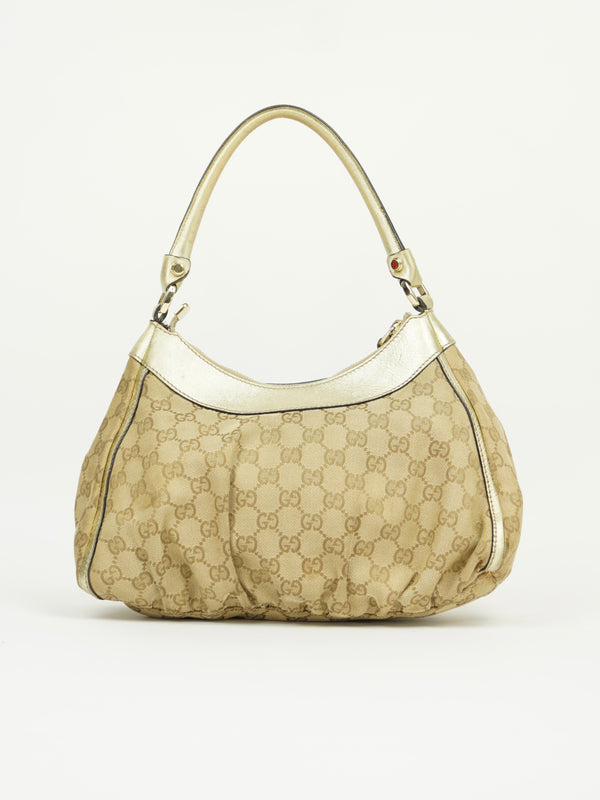 GUCCI MONOGRAM ABBEY BAG