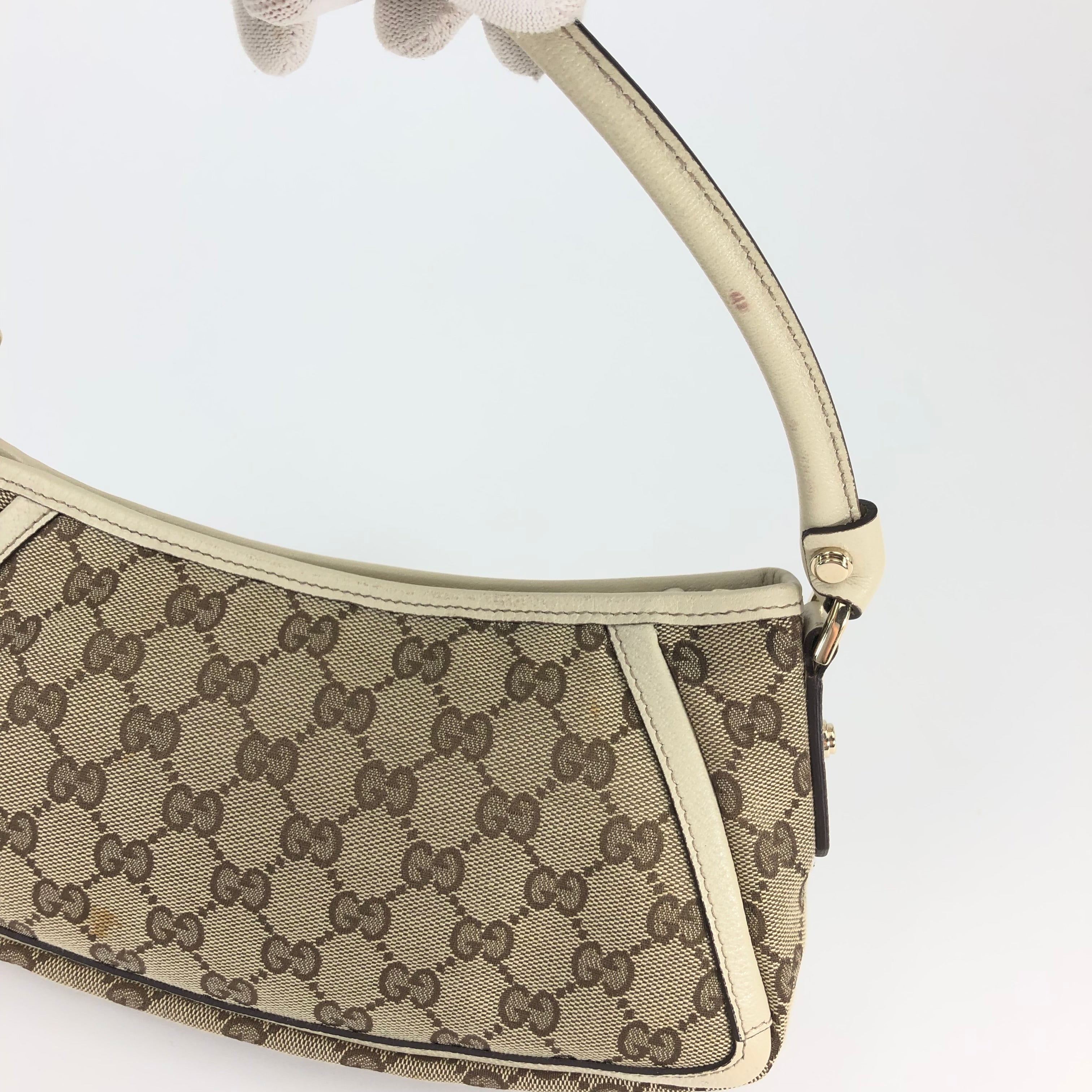 GUCCI MONOGRAM SHOULDER BAG