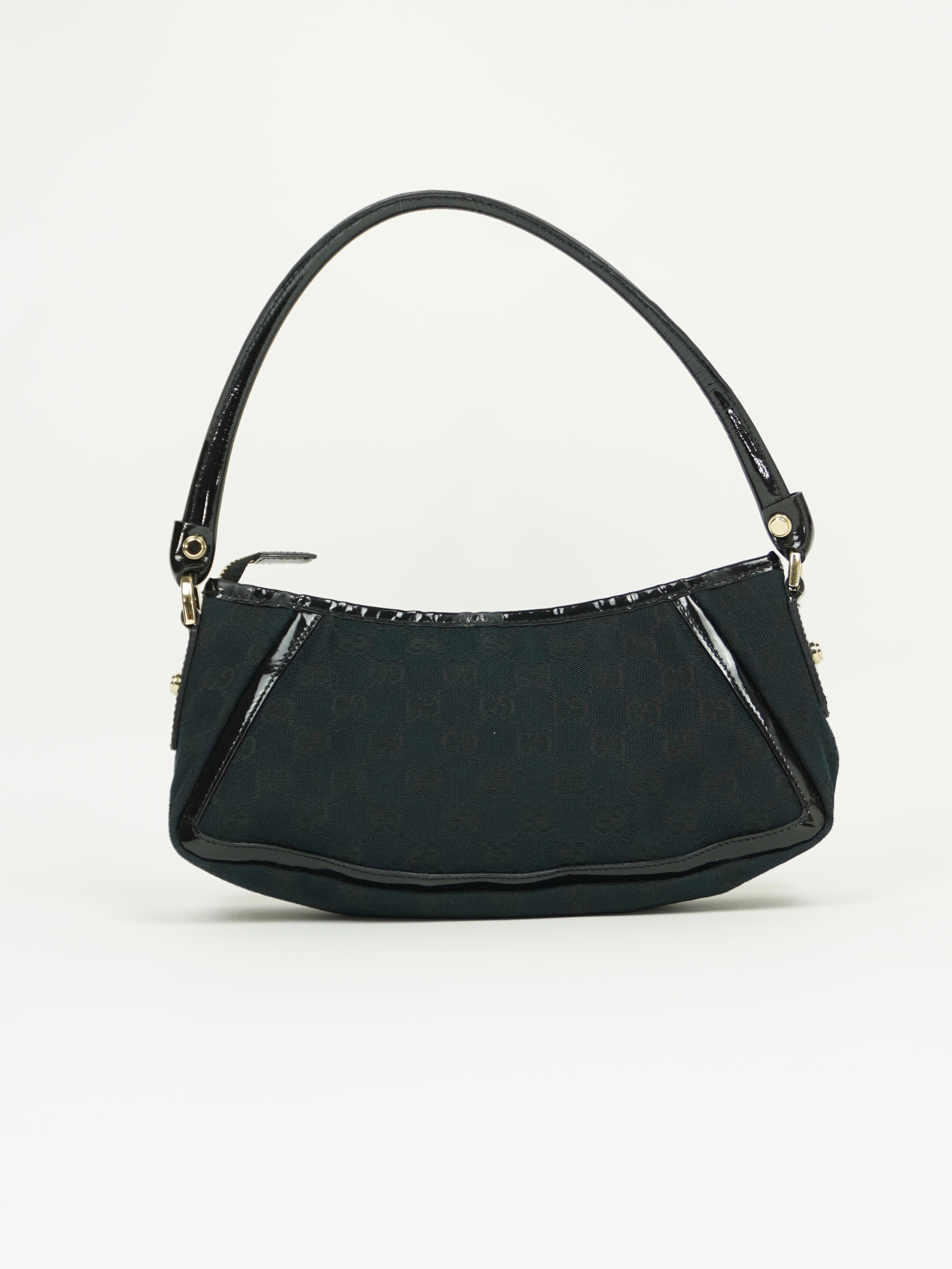 GUCCI MONOGRAM D RING BAG