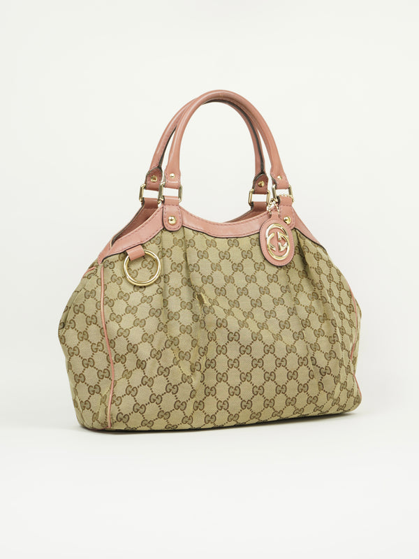 GUCCI MONOGRAM SUKEY BAG