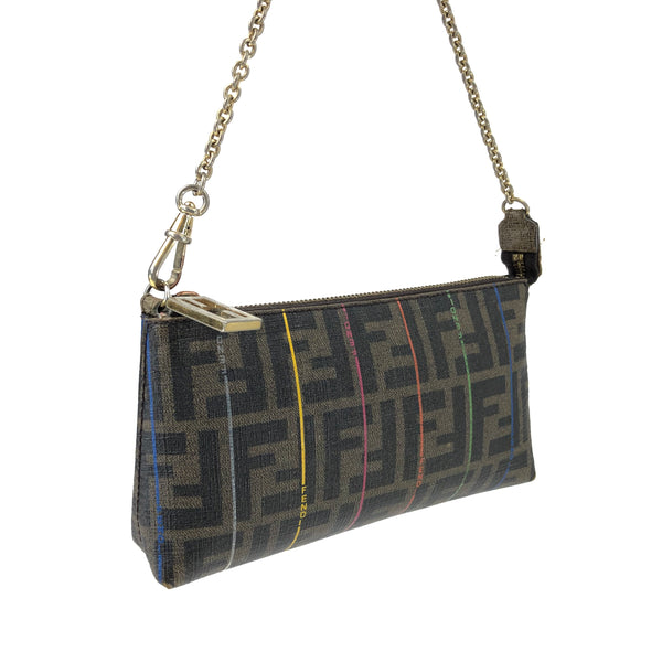 FENDI ZUCCA CHAIN BAG